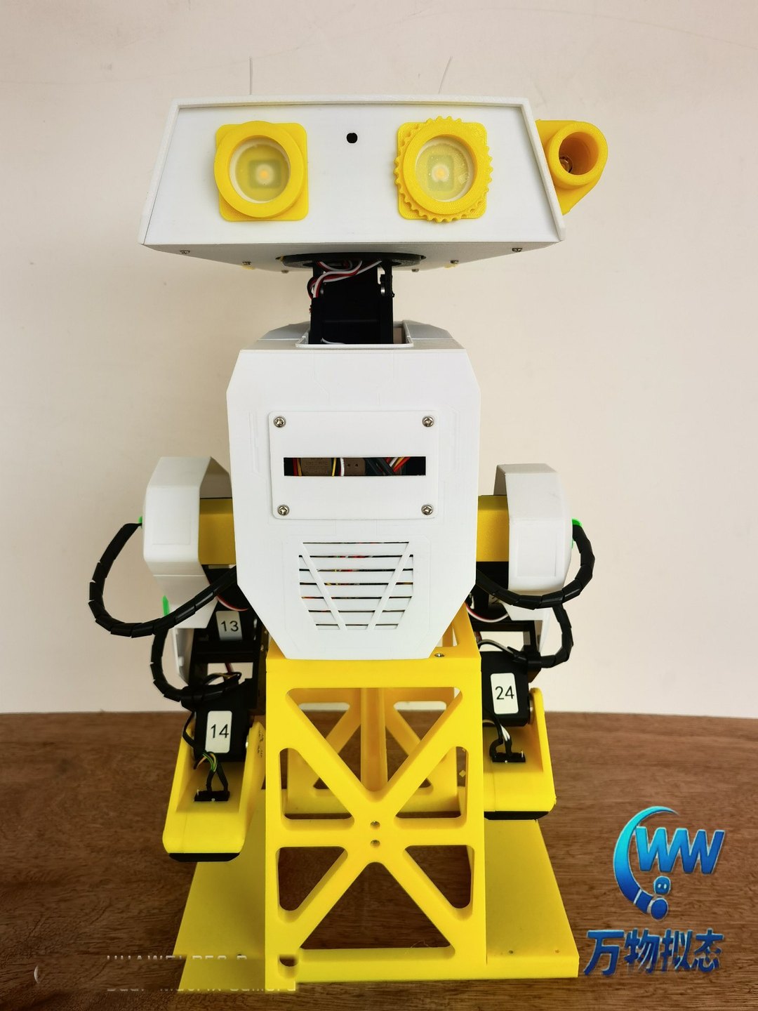 OpenDuck Mini 正面整机展示